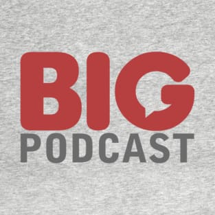 Big Podcast Logo - Red/Grey T-Shirt